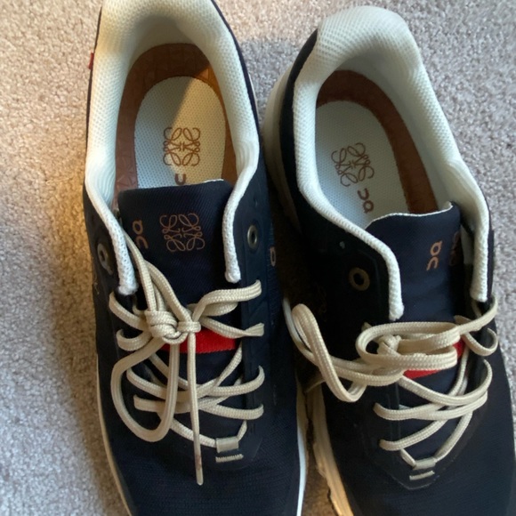 LOEWE+ On Cloudventure recycled-canvas and mesh sneakers NEW Black 38 - Picture 13 of 13